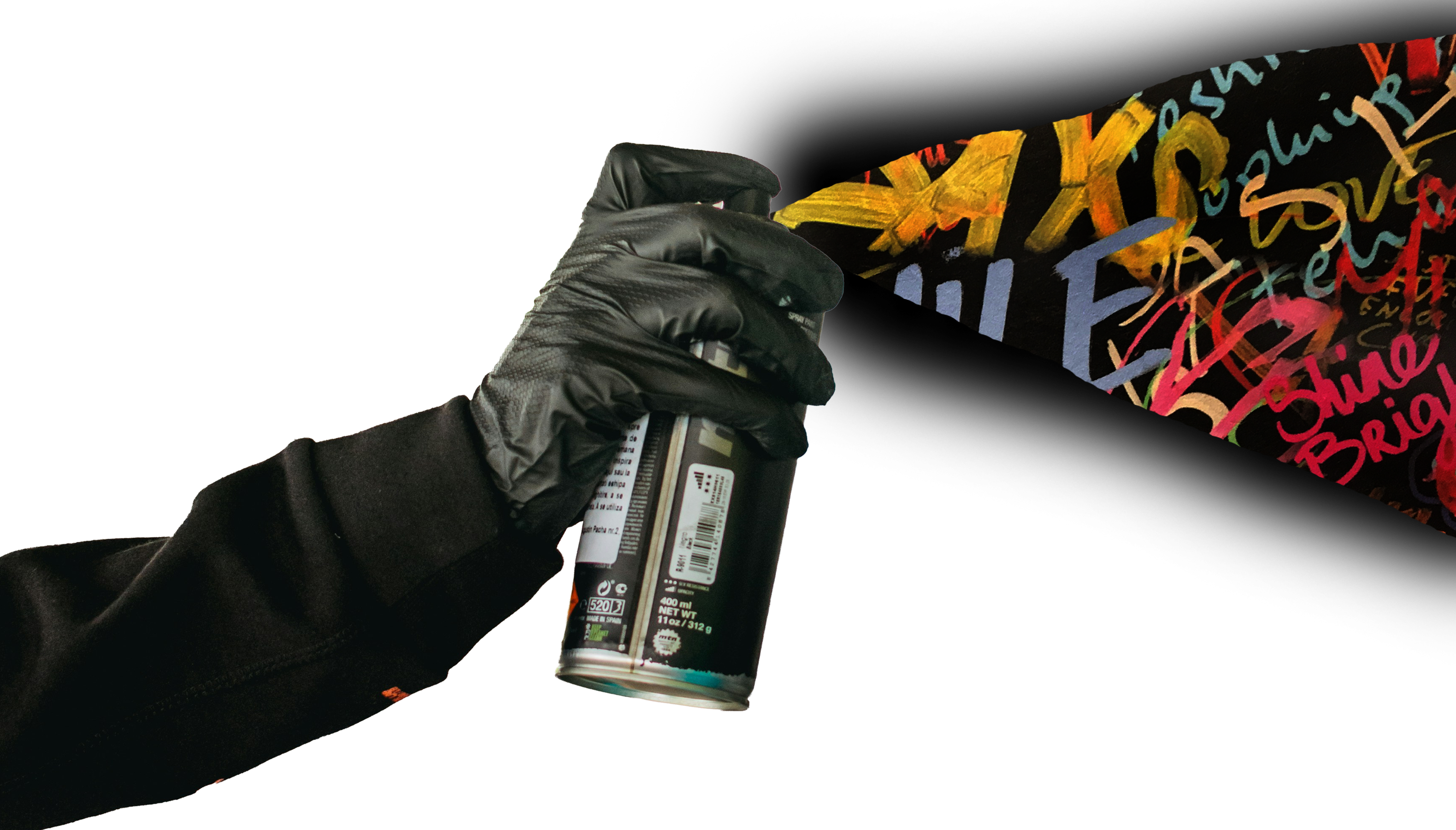 Spray paint art