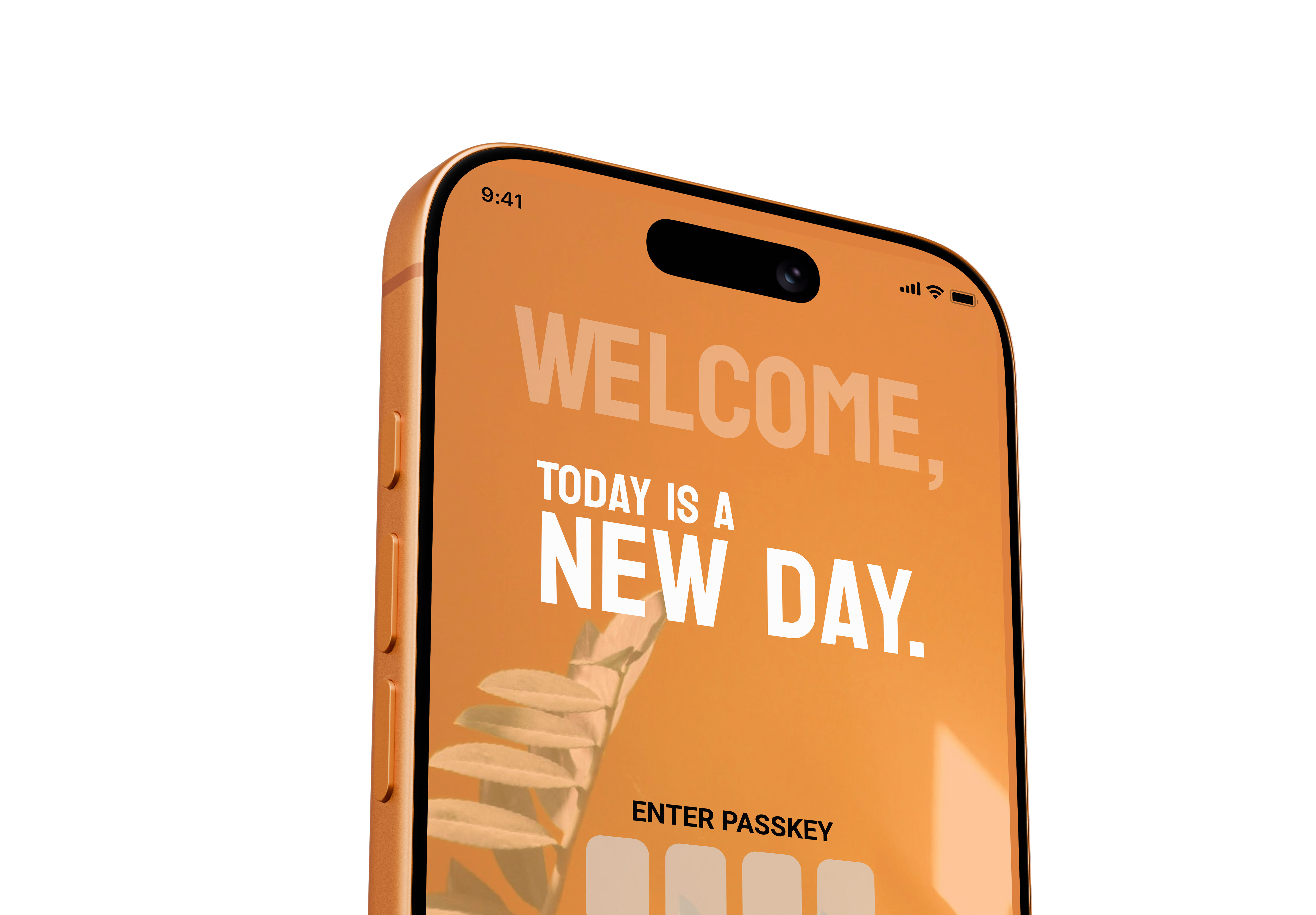 New Day app mockup