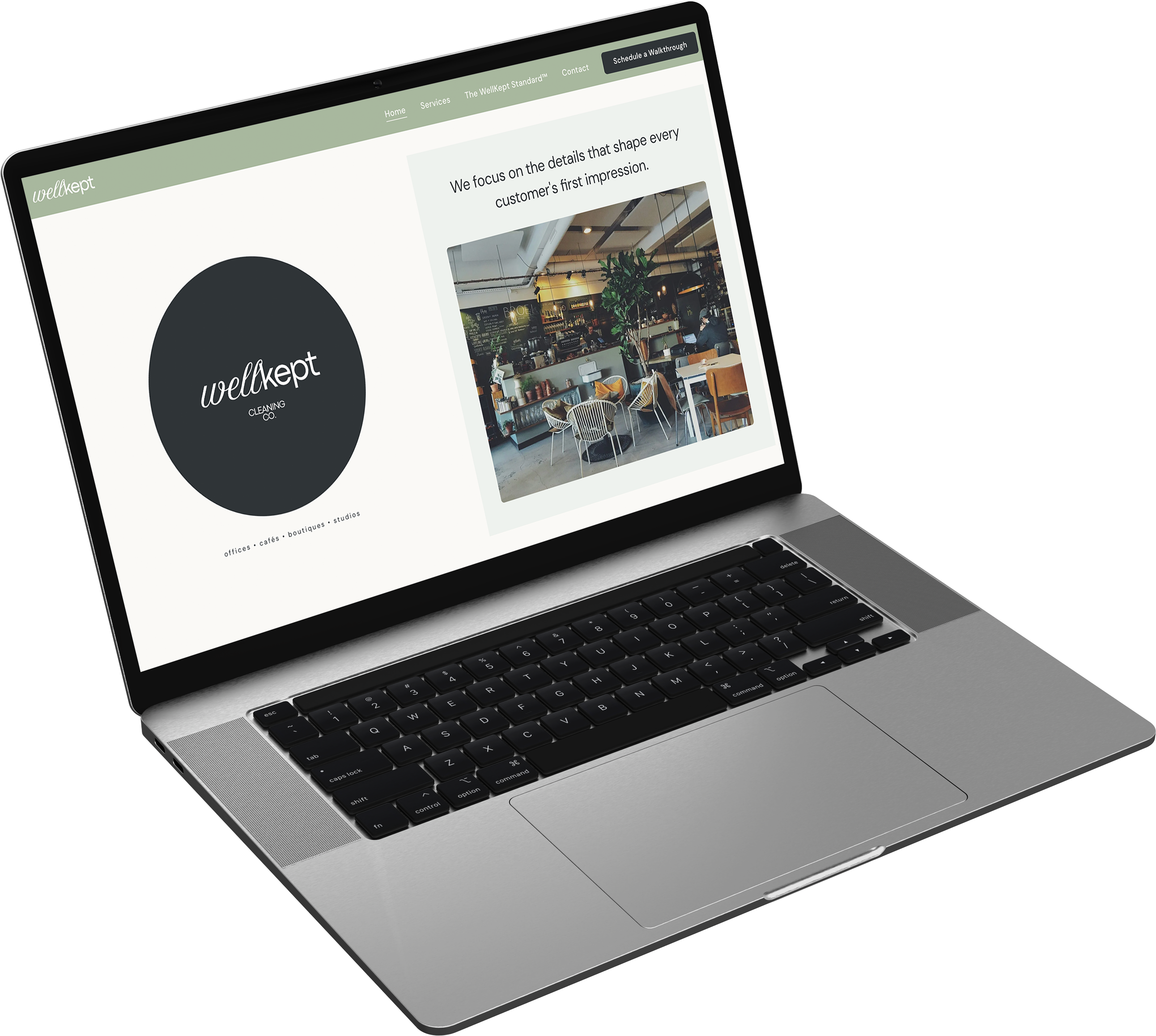 WellKept site on devices
